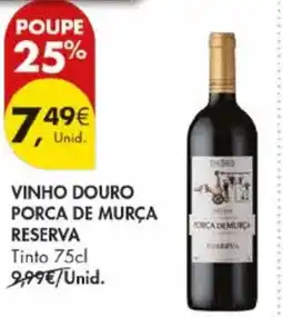 Pingo Doce Vinho douro porca demurça reserva promoção