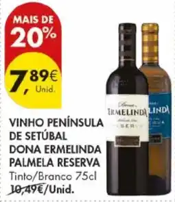 Pingo Doce Vinho península de setúbal dona ermelinda palmela reserva promoção