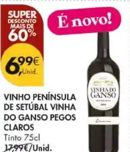 Pingo Doce Vinho península de setúbal vinha do ganso pegos claros promoção
