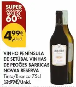 Pingo Doce Vinho península de setúbal vinhas de pegões barricas novas reserva promoção