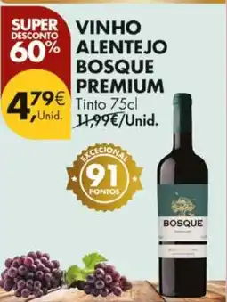 Pingo Doce Vinho alentejo bosque premium promoção