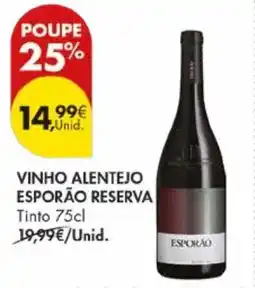 Pingo Doce Vinho alentejo esporão reserva promoção