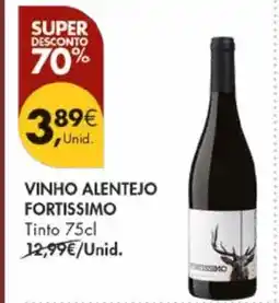 Pingo Doce Vinho alentejo fortissimo promoção