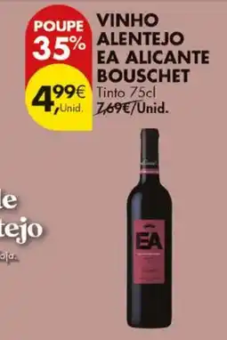 Pingo Doce Vinho alentejo ea alicante bouschet promoção