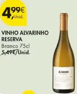 Pingo Doce Vinho alvarinho reserva promoção