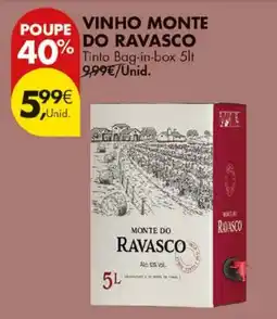 Pingo Doce Vinho monte do ravasco promoção