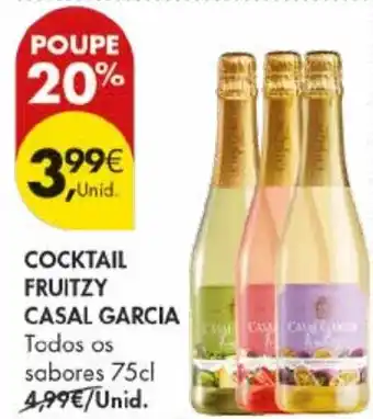 Pingo Doce Cocktail fruitzy casal garcia promoção