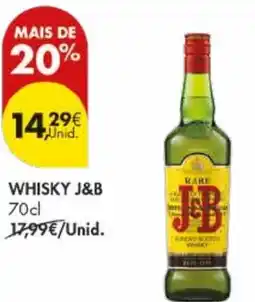 Pingo Doce Whisky j&b promoção