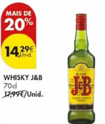 Pingo Doce Whisky j&b promoção