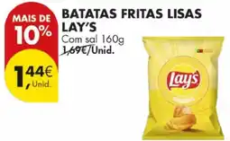 Pingo Doce Batatas fritas lisas lay's promoção