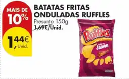 Pingo Doce Batatas fritas onduladas ruffles promoção