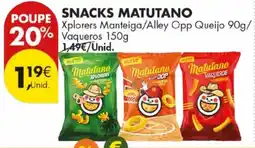 Pingo Doce Snacks matutano promoção