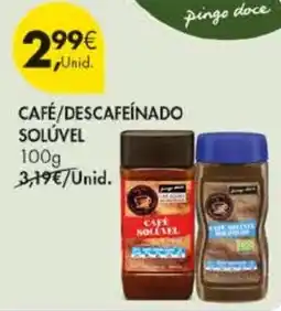 Pingo Doce Café/descafeínado solúvel promoção