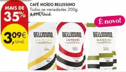 Pingo Doce Café moído bellissimo promoção