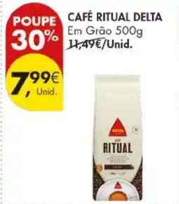 Pingo Doce Café ritual delta em grão promoção