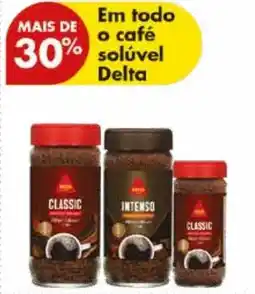 Pingo Doce Em todo o café solúvel Delta promoção