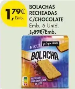 Pingo Doce Bolachas recherda c/chocolate promoção