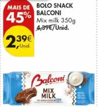Pingo Doce Bolo snack balconi promoção