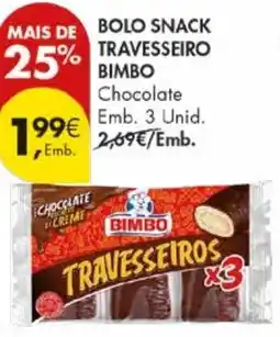 Pingo Doce Bolo snack travesseiro bimbo promoção