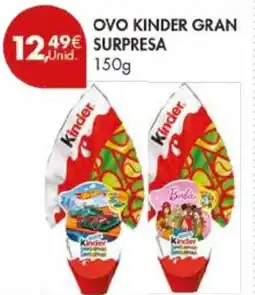 Pingo Doce Ovo kinder gran supresa promoção
