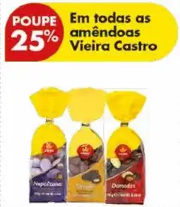 Pingo Doce Em todas as amêndoas Vieira Castro promoção