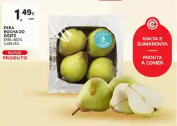 Continente Pera rocha do oeste promoção