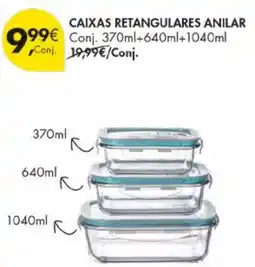 Pingo Doce Caixas retangulares anilar promoção