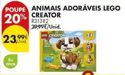 Pingo Doce Animais adoráveis lego creator promoção