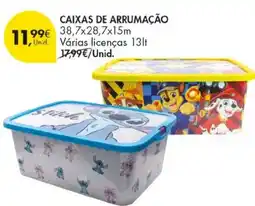 Pingo Doce Caixas de arrumação promoção