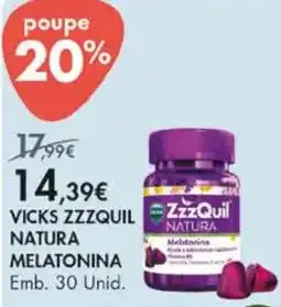Pingo Doce Vicks zzzquil natura melatonina promoção