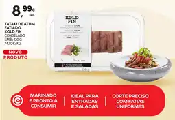 Continente Tataki de atum fatiado kold fin congelado promoção