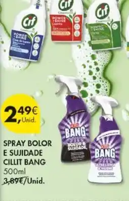 Pingo Doce Spray bolor e sujidade cillit bang promoção