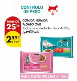Pingo Doce Comida húmida p/gato one promoção