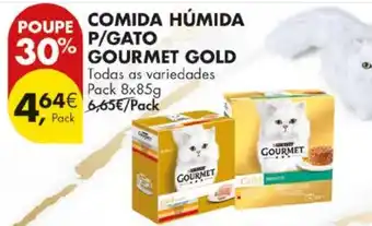 Pingo Doce Comida húmida p/gato gourmet gold promoção