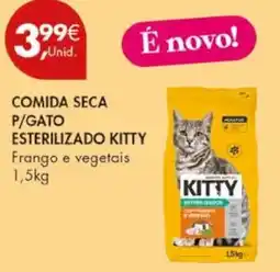 Pingo Doce Comida seca p/gato esterilizado kitty promoção
