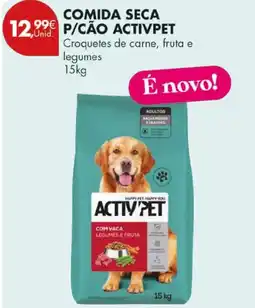 Pingo Doce Comida seca p/cão activpet promoção