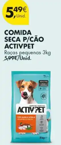 Pingo Doce Comida seca p/cão activpet promoção