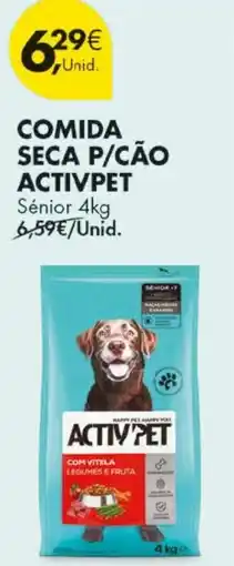 Pingo Doce Comida seca p/cão activpet sénior promoção