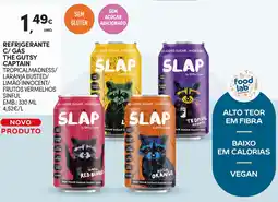 Continente Refrigerante c/ gás the gutsy captain promoção