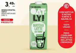 Continente Bebida vegetal oatly promoção