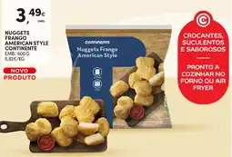 Continente Nuggets frango american style continente promoção