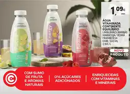 Continente Água vitaminada continente equilibrio promoção