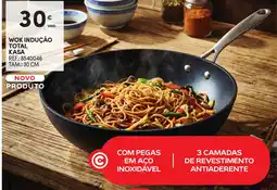 Continente Wok indução total kasa promoção