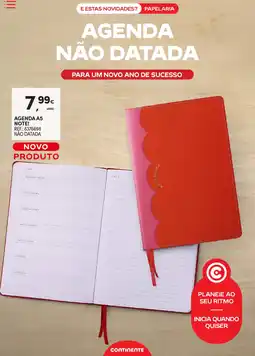 Continente Agenda a5 note! promoção