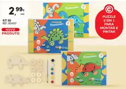 Continente Kit 3d promoção