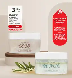 Continente Esfoliante corporal mylabel promoção