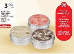 Continente Manteiga corporal mylabel promoção