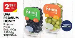 Pingo Doce Uva premium honey promoção