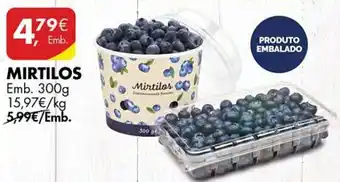 Pingo Doce Mirtilos promoção