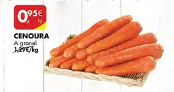 Pingo Doce Cenoura a granel promoção